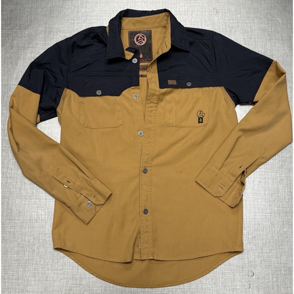 Trew Gear Men's Back Country‎ Outdoor Gorpcore Button Down Long Sleeve Shirt S